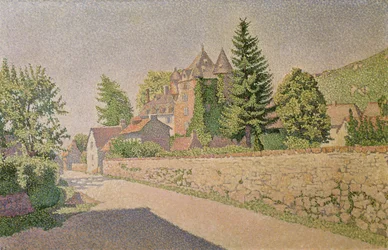 Chateau de Comblat, ok. 1887 r.